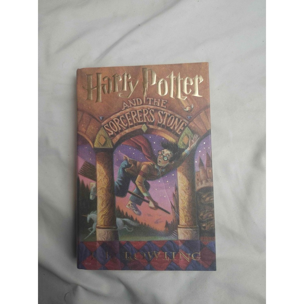 Harry Potter and the Sorcerer's Stone J.K. Rowling 1st American Ed1998 Hardcover